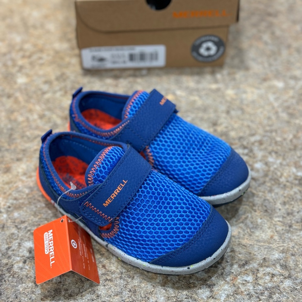 New Boys Merrell Bare Steps H2O Shoes